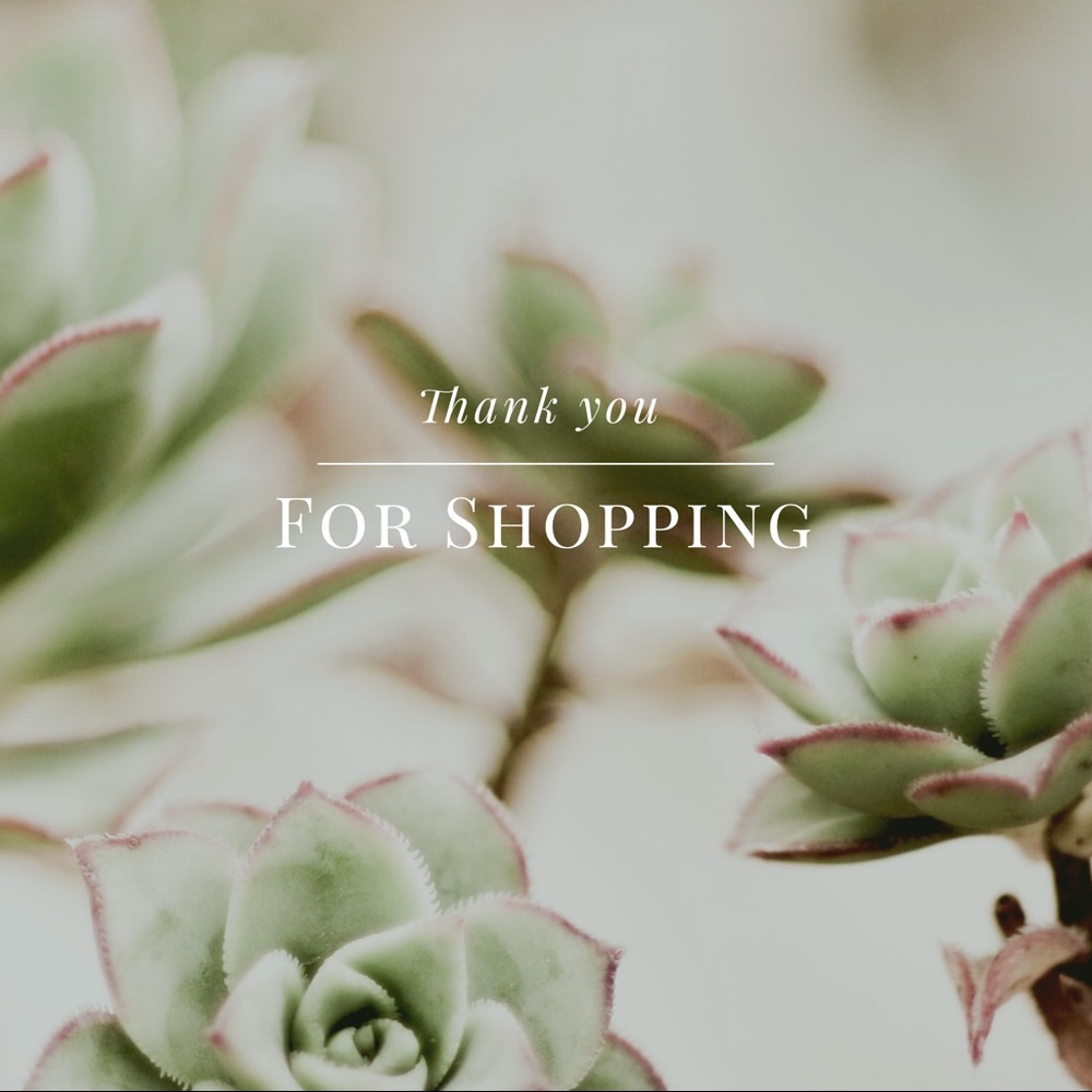 Thank you for looking at my closet! 🌵✌🏻✨🌸